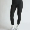 Premium Branded Leggings - Black