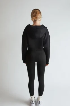 Premium Branded Leggings - Black