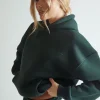 Relaxed Hoodie - Forest Green