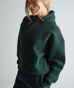 Relaxed Hoodie - Forest Green