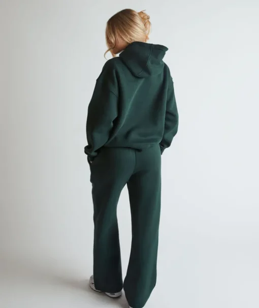 Relaxed Sweatpants - Forest Green