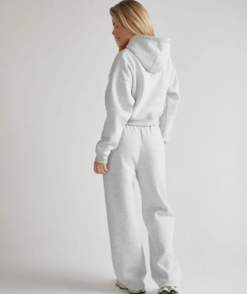 Relaxed Sweatpants - Grey Marl