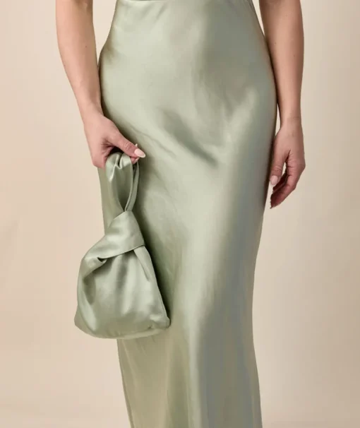 Satin Pouch Bag
