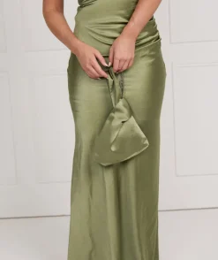 Satin Pouch Bag
