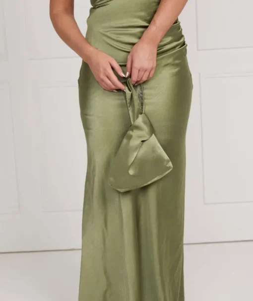 Satin Pouch Bag