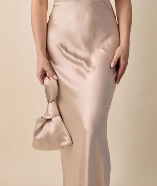 Satin Pouch Bag