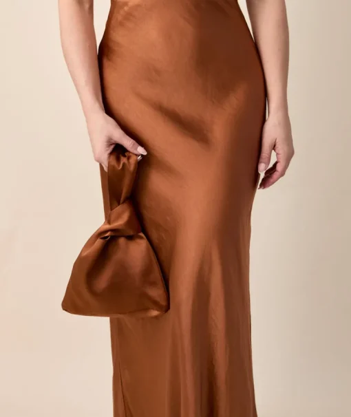 Satin Pouch Bag