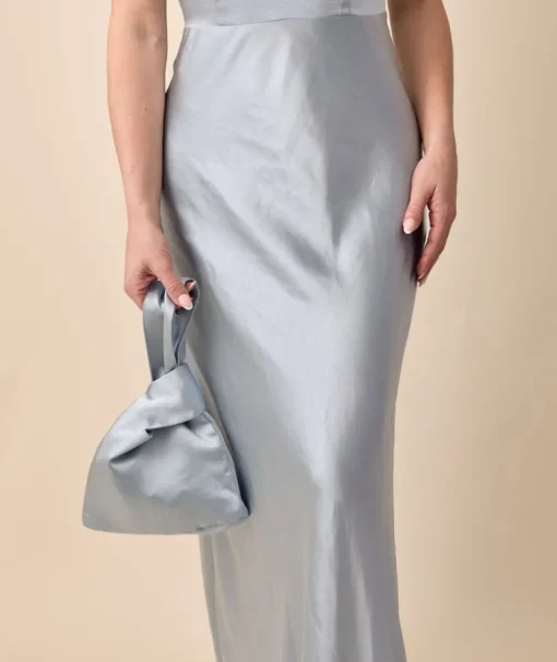 Satin Pouch Bag