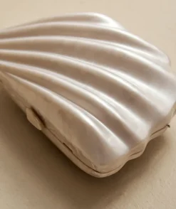 Shell Clutch Bag - Ivory