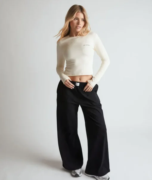 Soft Long Sleeve Top - Buttermilk