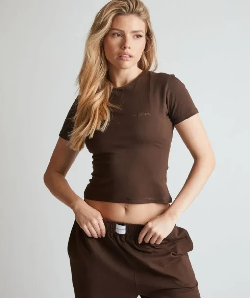 Soft Short Sleeve Tee - Espresso