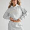 Stories Hoodie - Grey Marl