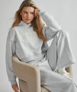 Stories Hoodie - Grey Marl