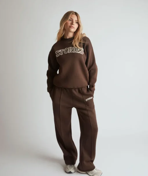 Stories Sweatpants - Espresso
