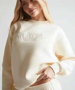 Stories Sweatshirt - Buttermilk
