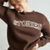 Stories Sweatshirt - Espresso