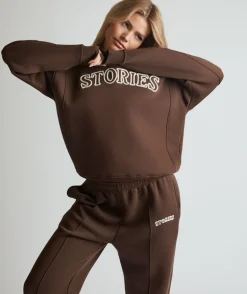 Stories Sweatshirt - Espresso
