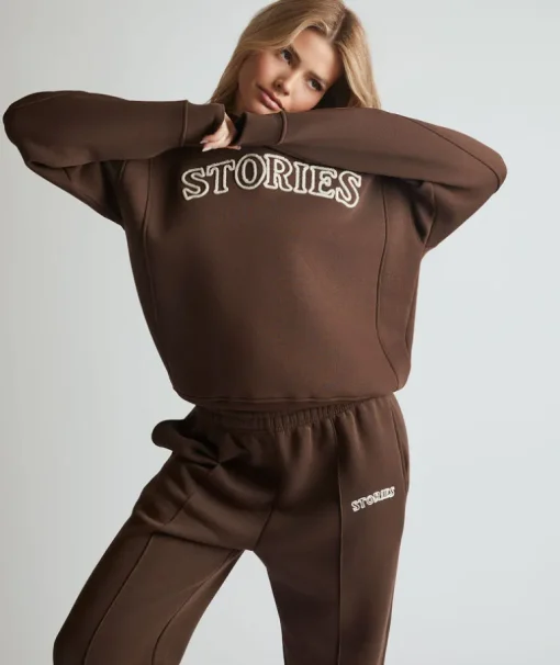 Stories Sweatshirt - Espresso