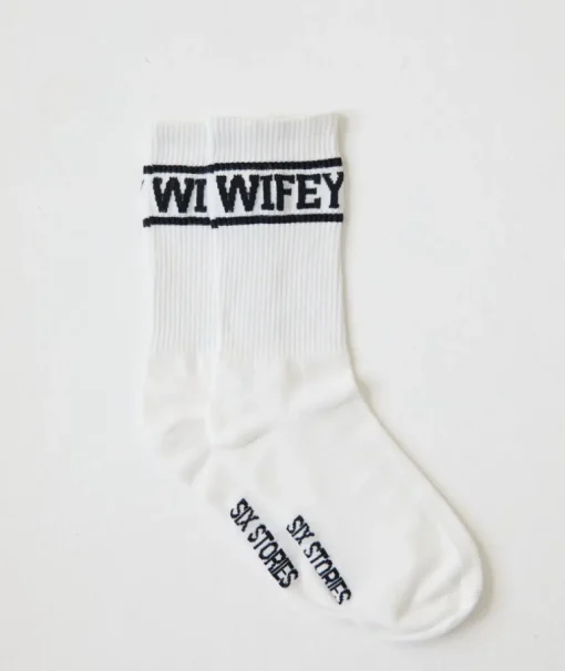 Wifey Socks - Black