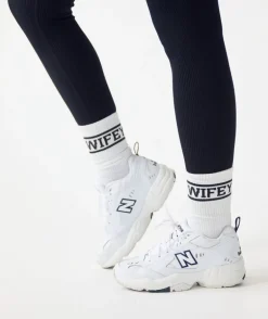 Wifey Socks - Black