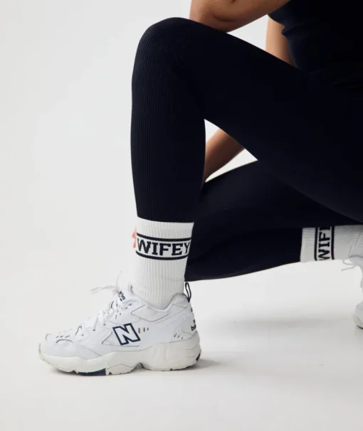 Wifey Socks - Black