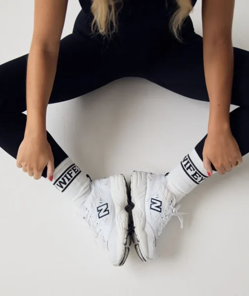 Wifey Socks - Black