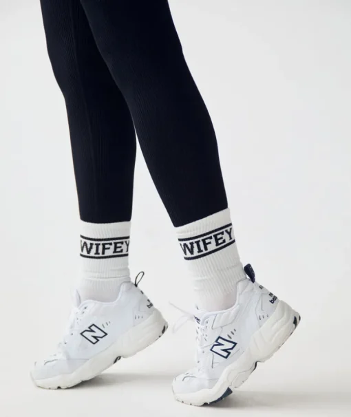 Wifey Socks - Black