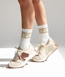 Wifey Socks - Gold