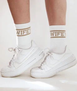 Wifey Socks - Gold