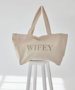 Wifey Statement Tote Bag