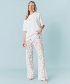 Wifey Wants a Spritz Beaded Tee - White